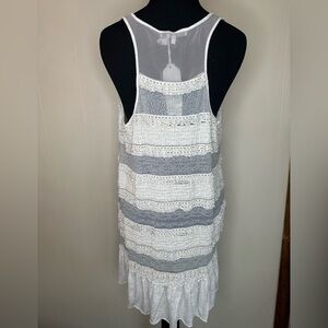 Mystree Gray and White Textured Tank Top NWT